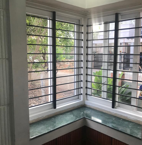 Design Window Stainless Steel Grill in Bhubaneshwar at best price by Soni  Interior  Justdial
